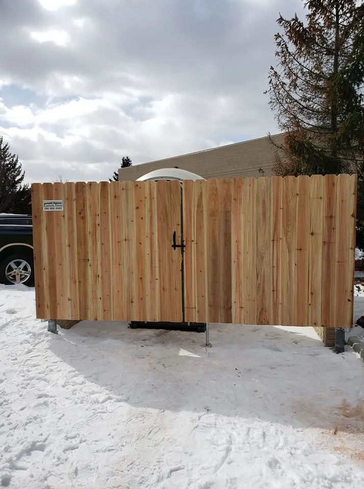 Custom Wood Gate